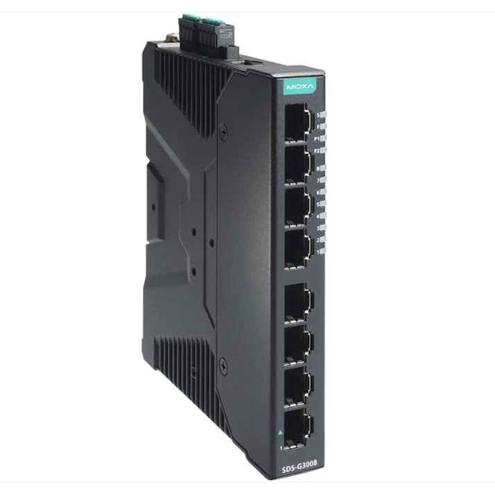 SDS-G3008, Compact Industrial Full Gigabit Smart Ethernet Switch with 8G Ports, -10 to 60C