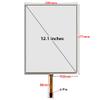 12.1-Inch 4-Wire 4:3 Resistive Touch Screen Panel  Replacement Glass for Industrial Equipment, Medical Devices, HMI Terminals, ATM Machines, POS Systems, and Repair Parts view 2
