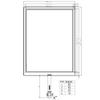 12.1-Inch 4-Wire 4:3 Resistive Touch Screen Panel  Replacement Glass for Industrial Equipment, Medical Devices, HMI Terminals, ATM Machines, POS Systems, and Repair Parts view 3