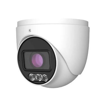 IP-5IRD4C4A5-28 Titanium 4MP Turret IP Camera with 2.8mm Fixed Lens, AI-ISP Full-Time Color LED Night Vision, 24/7 Color Imaging, Built-in Mic, PoE, SD Card Slot up to 512GB, IP67 Weatherproof