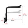 Projector Stand Projector Mounting Bracket Projector Wall Mount Hanger Retractable Adjustable Wall Mount Bracket Universal Bedside Wall Mount Hanger for 6Mm Single Hole Projector Projector Mounts Off view 2