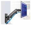 17-27 inch Industrial Monitor Wall-Mounted Adjustable Universal Hydraulic Lifting and Rotating Computer Bracket F120(Silver) view 2