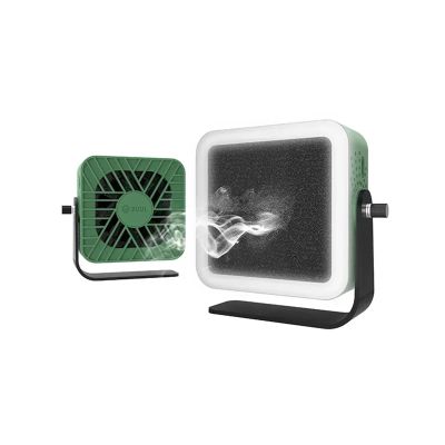 DIYPHONE Portable Solder Fume Extractor Fan,Solder Smoke Absorber, Fume Extracting Cooling Lighting 3 in 1 Mini Fan with Carbon Filter For Mobile Phone Repair PCB Motherboard Sodering,DIY Repair