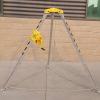 Confined Space Equipment Adjustable Commercial Firefighting Rescue Tripod with Self-Locking Device,Adjustable Confined Space Rescue Kit Confined Space Tripod 7ft Leg Bracket, Safety Tripod f view 1