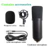 A1DFDFGOQSFG Condenser mic Kit BM-700 Mic Set Gaming mic, Podcast PC Mic to 3.5mm with Adjustable Mic, Shock Mount, for Studio Recording Broadcasting view 2