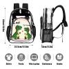 100% BLUE COLLAR Travel Laptop Clear Backpack Cute Dinosaurs Hug Me, I'm Trying (2) Waterproof Clear Bag Transparent bag Transparent Backpack for Work view 3