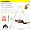 Confined Space Equipment Adjustable Commercial Firefighting Rescue Tripod with Self-Locking Device,Adjustable Confined Space Rescue Kit Confined Space Tripod 7ft Leg Bracket, Safety Tripod f view 3