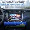 10.1" Double Din CarPlay Screen for Car, Wireless Apple CarPlay and Android Auto, Built-in 2+64GB, Bluetooth, GPS, Backup Camera, Voice Control, WiFi, FM, AM, with Free APK Download and Deletion view 3