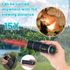 OPTIVORA 1532 Mini Telescope for Adults High Powered,Compact Size,Ideal for Use as a Small Monocular for Bird Watching,Pocket Telescope Adults for Outdoor Activities to Use,with Smartphone Adapter view 2