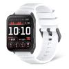 For Garmin Venu X1 Silicone BandsSoft Silicone Breathable Strap Sport Band for Men Women-White view 1