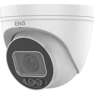 EM-IPCP4T3-F28-FC-AI 4MP Full-Color Turret IP Camera with 2.8mm Lens, True WDR, Star, Built-in Mic, Alarm I/O, PoE, SD Card Slot, Smart Intrusion Detection, Human/Vehicle Classification, IP67