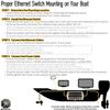 411850-1 5 Port Ethernet Switch for Humminbird - AS ETH 5PGL Ethernet Box for Helix G3N/G4N, XPLORE, APEX, SOLIX Fish Finders view 4