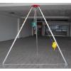 Confined Space Equipment Adjustable Commercial Firefighting Rescue Tripod with Self-Locking Device,Adjustable Confined Space Rescue Kit Heavy Duty Tripod Hoist for Lifting and Rescue, Remova view 1