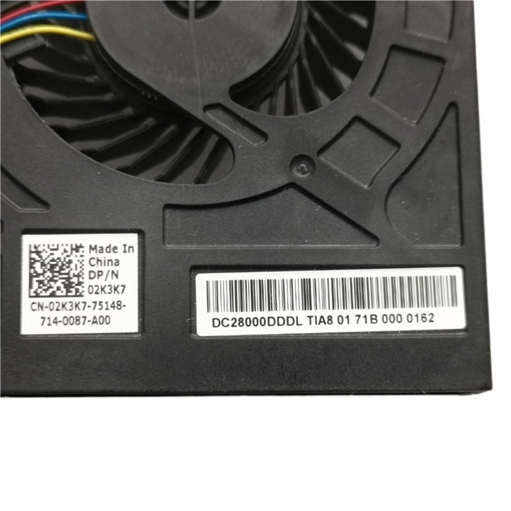 02K3K7 00WGVF for Precision M4800 Cooling Fan Cooler Fan Heatsink Radiator CN-02K3K7 CN-00WGVF 2K3K7 0WGVF(02K3K7)