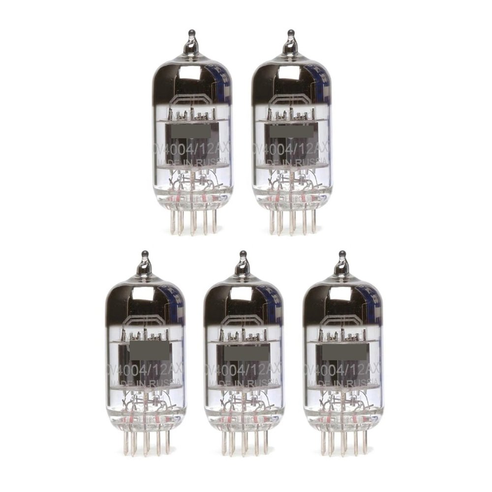 5 Pcs Gain Matched Quintet (5) CV4004 / 12AX7 Low Noise Tubes -
