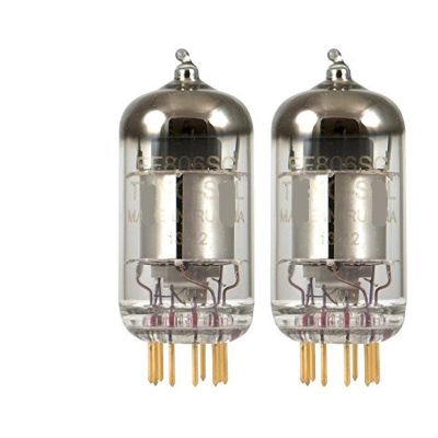 2 Pcs Gain Matching 2X Tung-Sol EF806S / EF86 / 6267 Gold Needle Tube -