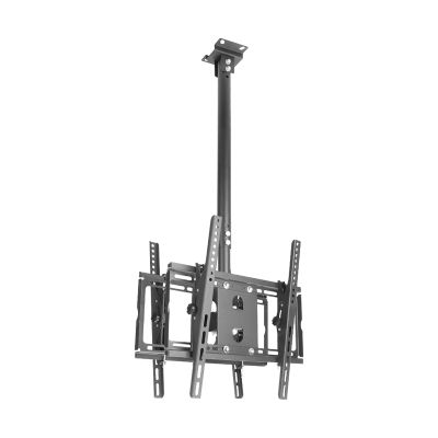 Ceiling TV Mount, Double Sided Ceiling TV Mount Bracket, Expansion Screw Fixing, Tilt and Rotatable, Fits 32-70 Inch Led Screen ()