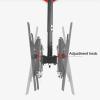 Ceiling TV Mount, Double Sided Ceiling TV Mount Bracket, Expansion Screw Fixing, Tilt and Rotatable, Fits 32-70 Inch Led Screen () view 2