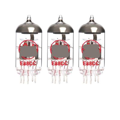 3 Pcs 6922 / E88CC / 6DJ8 / ECC88 Vacuum Tubes