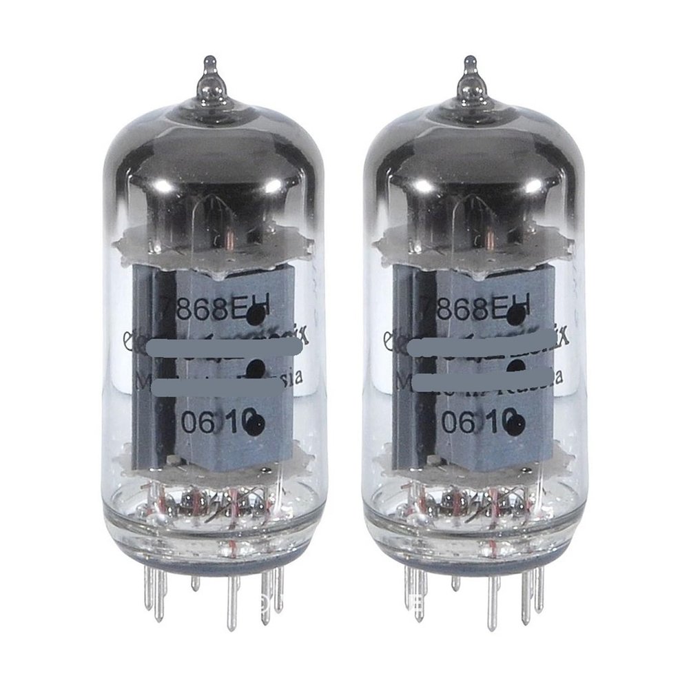 2 Pcs 7868 Plate Current Device (2) Vacuum Tube -