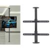 3FLQOOPP Adjustable TV Mount - Universal TV Wall Bracket - 360 Degree Rotating LCD TV e,Suitable for 32-75 Inch TV Ceiling Mount,Rotating Partition Shelf,Rotating Base,Up to 50kg,200,295cm () view 1