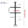 3FLQOOPP Adjustable TV Mount - Universal TV Wall Bracket - 360 Degree Rotating LCD TV e,Suitable for 32-75 Inch TV Ceiling Mount,Rotating Partition Shelf,Rotating Base,Up to 50kg,200,295cm () view 2