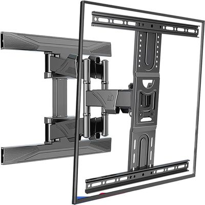 3FLQOOPP TV Wall Mount,Full Motion TV Wall Bracket Swivel and Tilt for Most 45-75 Inch Flat Sn TV,Wall Drilling Install,Holds Up to 100lbs/45.5kg TV Mount