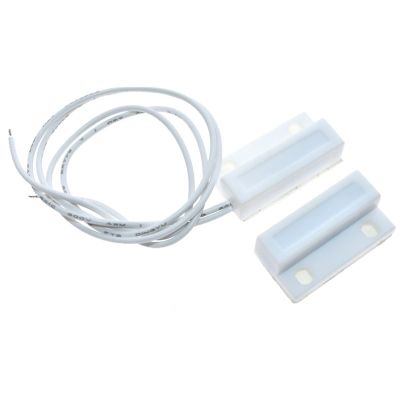GBJULKJZ MC-38 MC38 Wired Door Window Sensor 30mm Wire Lengthen Randomly Magnetic Switch Home Alarm System for