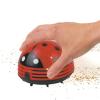 JDKHXPCL Mini Vacuum Table Vacuum Cleaner Ladybug Dust Cleaner Desktop Coffee Dust Collector for Home Office Desktop Cleaning(Red) view 4