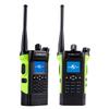 2-Pack PoC + UHF Analog Radios with SIM Card Dual-Mode Walkie Talkies Unlimited Range Nationwide 4G LTE + Analog 10W High Power Durable Long-Range Two-Way Radios for Business & Outdoor (Green, 5288) view 1