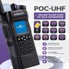 2-Pack PoC + UHF Analog Radios with SIM Card Dual-Mode Walkie Talkies Unlimited Range Nationwide 4G LTE + Analog 10W High Power Durable Long-Range Two-Way Radios for Business & Outdoor (Green, 5288) view 2