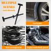 100 Pcs Nylon Universal Cable Tie Buckle With Pin & Button Design - New Multifunctional Nylon Zip Ties Plastic Cable Ties Tool Fasteners Car Body UV Resistant Zipties for Car Daily Repair view 2