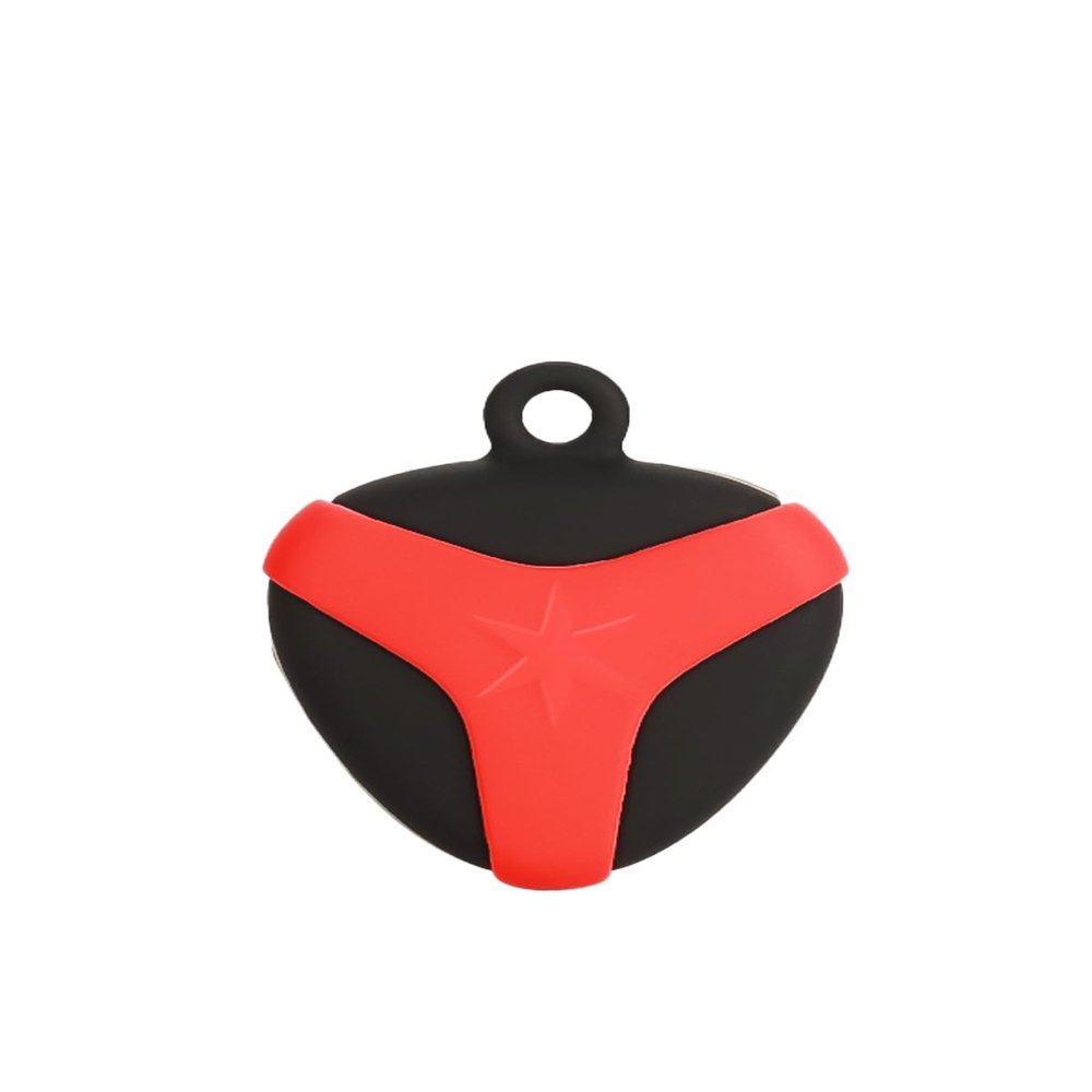 Case for Huawei Tag Bluetooth Tracker,Soft Protective,Shockproof, BOVUGAC Silicone Case Cover for Huawei Tag-Black red