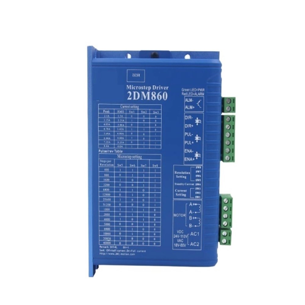 2DM860 2DM860H Digitale 24V Dc Stappenmotor Driver CNC Stappenmotor Driver Kit Met(220V 2DM860)