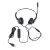 Spryflower Wired Telephone Headset with Noise Reduction, Ergonomic Design, Adjustable Volume Control, USB Computer Headset Ideal for Online Classes and Business Calls view 1