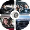 Vehicle Vent Cooling Fan  Silent Usb Clip on Air Circulator, 3 Speed Airflow Tool | Adjustable Dashboard Fan with Light, Silent Mini Blower for Cars, Rvs, Suvs, Travel Use, Summer Heat view 4