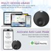 Valueest Smart Tracker Tag, GPS Item Finder Compatible with Apple Find My, IP67 Waterproof Track Locator for Keys, Wallets, Luggage, iOS Only (4 Pack) view 4