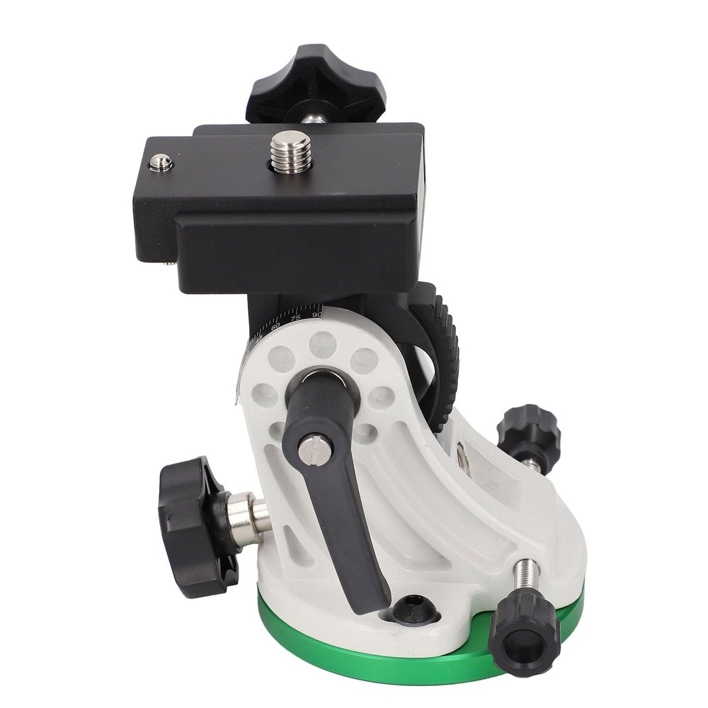 Dpofirs Latitude Base for Watcher, Equatorial Telescope Mount Replacement with 3/8in Thread, Aluminum Alloy Telescope Vertical Movement Mount
