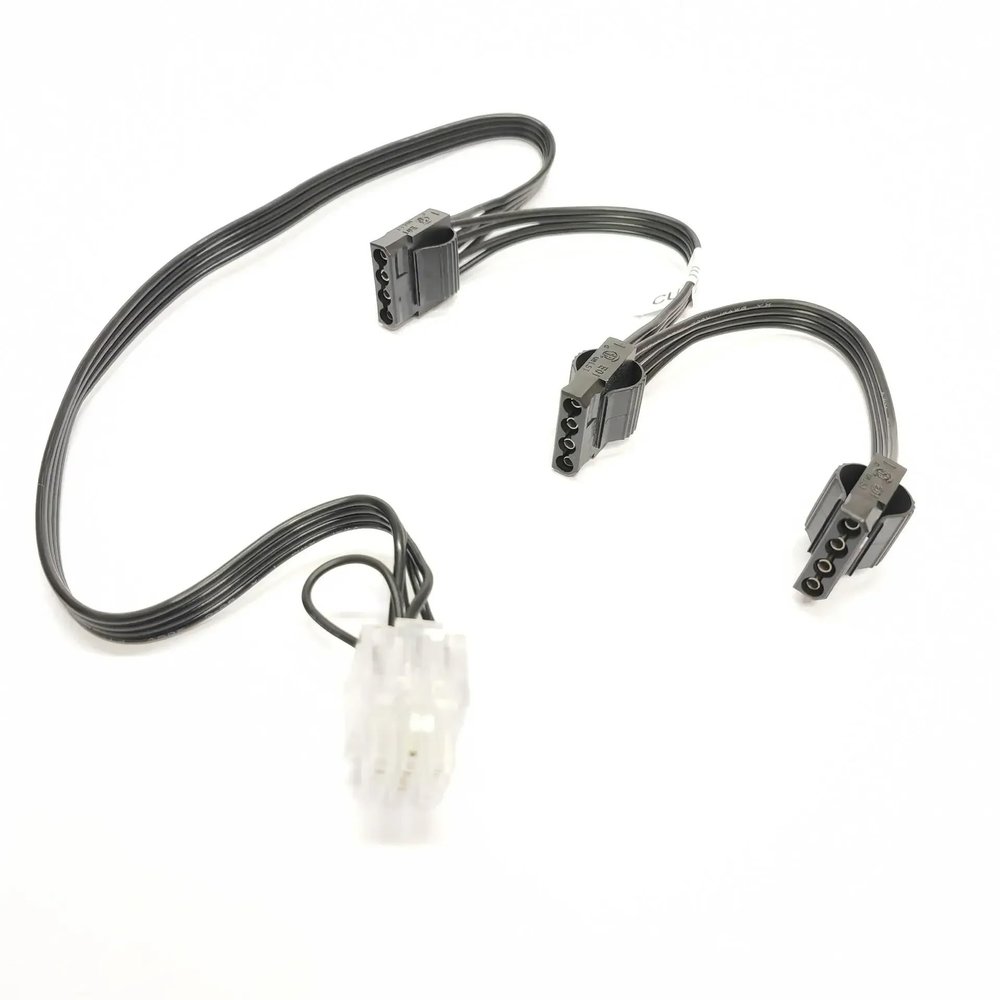 VSVAKHXC 9Pin to 4P IDE SATA GPU PCI-e 8pin CPU 4 Pin Power Cable for Super Flower G550 G650 G750 G1000 G1300 Power Module(9pin to 3 IDE Molex)