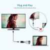 bodateng to HD Converter High-Definition Audio Video Cable Adapter Input HDMI-Compatible Output for Computer TV Projector view 2