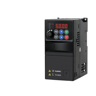 1pc 220V to 380V 1-Phase Input to 3-Phase Output 0.75kw-5.5kw Micro Inverter Vector Control Frequency Converter(2.2KW 220V to 380V)