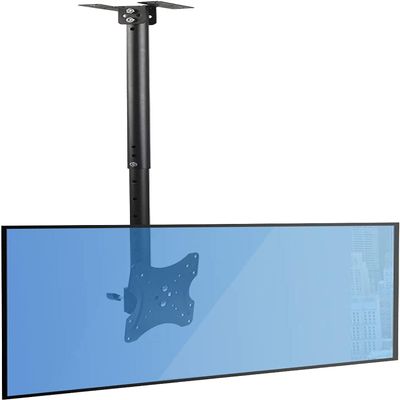 Adjustable TV Ceiling Mount,Rotating and Tilting TV Bracket,Fits Most 14-42 Inch LED Screen Display,30 Flip Down TV Mount TV Stand(3m)