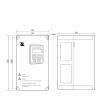 1pc Inverter 7.5KW 220V/380V Variable Frequency Drive for Motor Speed Control 1000Hz 3-Phase Output 7A Current(220v) view 2