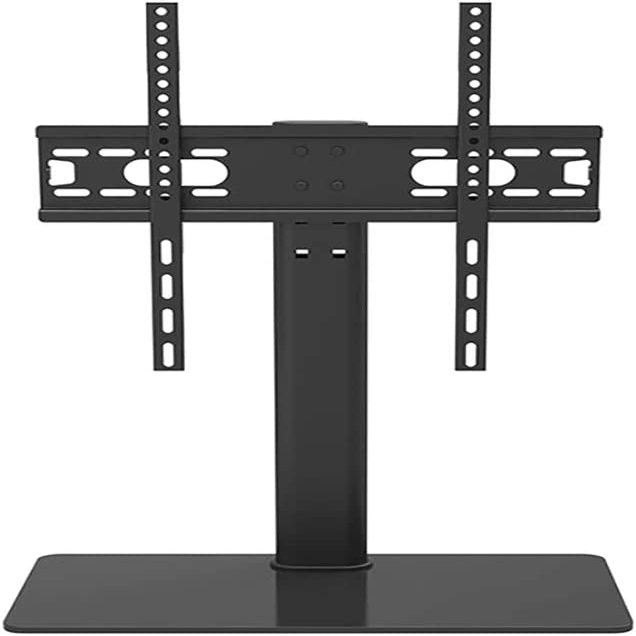 26-55 Inch LCD TV Stand,Universal Punch-Free Desktop Base,Desktop Universal Display Hanger,LCD TV Universal Base,Height Adjustable,Stable and Durable TV Mount TV Stand