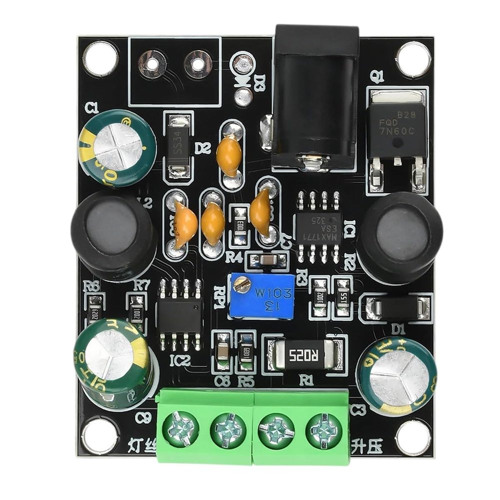 Adjustable Dc-Dc Boost Converter Module 9-12V to 150-280V Output Voltage Step Up Power Supply Module for Nixie&Magic Eye Tube Hv