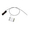 Wisoqu High Speed WiFi 6E Wireless Card Network Card Adapter 4200Mbps 3 Band M.2 NGFF Interface BT5.2 MT7902 for 10 11, Support WPA3 Encryption view 1