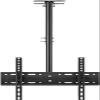 Adjustable TV Ceiling Mount,Tilt and Swivel TV Bracket,Fits Most 26-55" LED Screen Display,360  Rotation,Mount On Ceilings,Black TV Mount TV Stand(4m) view 1