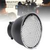 Denash 7" Bowens Mount Reflector Diffuser, Silver Softbox with 60 Grid for Studio Strobe Flash, Aluminum Alloy Light Modifier view 4