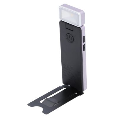 Walfront Reading Light Clip On LED Reading Light 3 Color Temperatures 4 Brightnesses Portable Rechargeable Bookmark