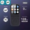 GOWENIC MP3 Player with Bluetooth, PortableMusic Player with HiFi Speaker, HiFi Lossless Sound MP3 Mini Music Player, Memory, FM Radio, Voice Recorder, EBook, (16G Small Memory Card) view 4